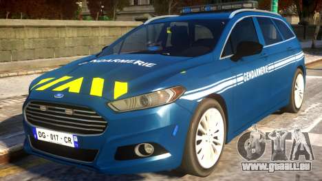Ford CMax 2013 Gendarmerie Nationale für GTA 4