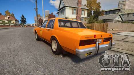 Declasse Classic Taxicar für GTA 4