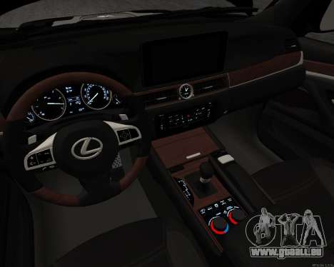 Lexus LX570 pour GTA San Andreas
