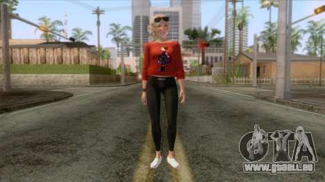 Sims 4 - Lana Casual Skin v2 pour GTA San Andreas