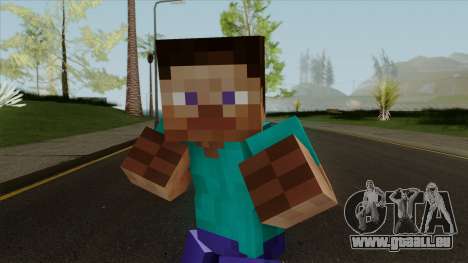 Steve x4 Minecraft pour GTA San Andreas