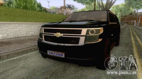 Chevrolet Suburban FBI 2015 für GTA San Andreas