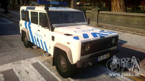 Land Rover Defender Police für GTA 4