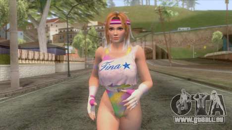 Tina Fitness Idol Skin pour GTA San Andreas