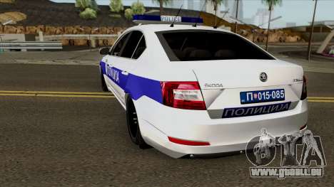 Skoda Octavia Mk3 Policija pour GTA San Andreas