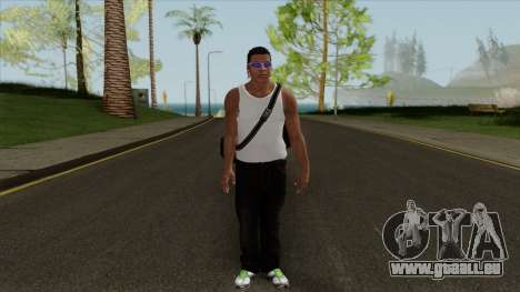 Franklin Clinton Robber Style GTA V für GTA San Andreas