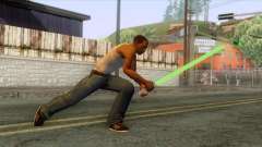Star Wars - Green Lightsaber für GTA San Andreas