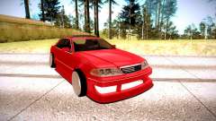Toyota Mark 2 rouge pour GTA San Andreas