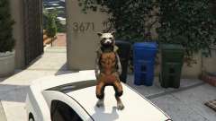 Rocket Raccoon from Guardians of the Galaxy pour GTA 5