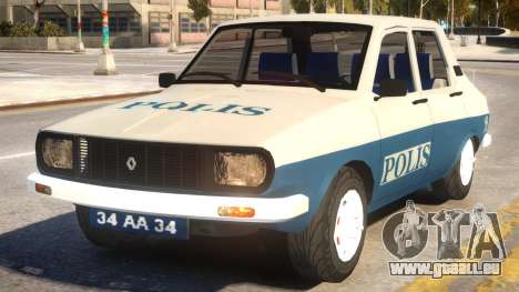Renault 12 Police pour GTA 4