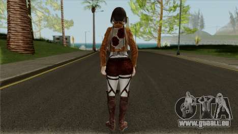 Naotora Extra Costume 01 Attack on Titan für GTA San Andreas