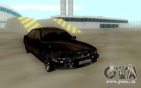 BMW 750 Damaged für GTA San Andreas