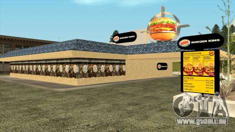 Garcia Burger King Restaurant pour GTA San Andreas