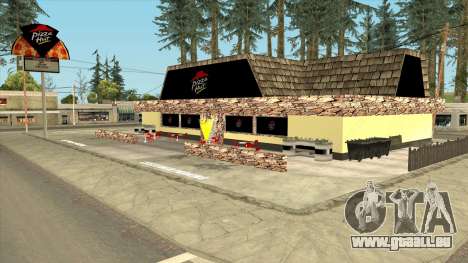 Montgomery Pizza Hut Restaurant für GTA San Andreas