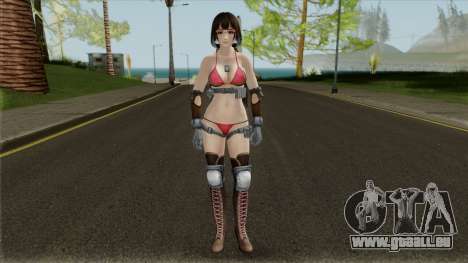 Naotora Extra Costume 04 Schoolgirl pour GTA San Andreas