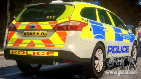 Police Ford Focus Estate IRV V.1 pour GTA 4