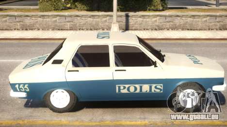 Renault 12 Police pour GTA 4