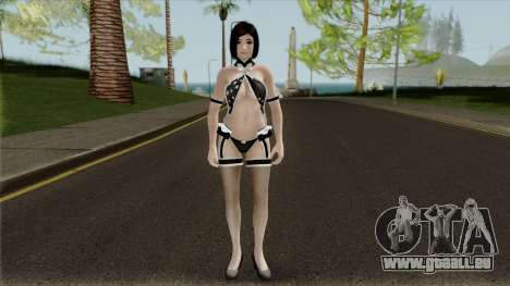 Naotora In Sexy Black Lace pour GTA San Andreas
