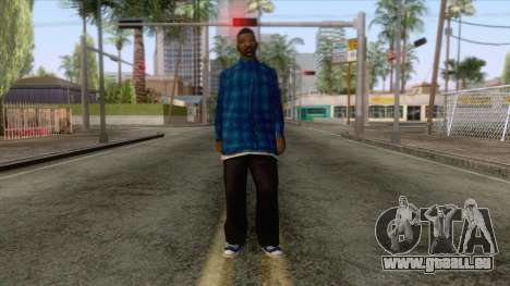 Crips & Bloods Fam Skin 4 pour GTA San Andreas