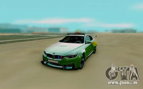 BMW M4 F82 de Mariage pour GTA San Andreas