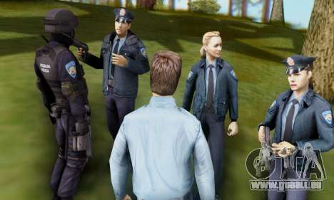 Croate Agents De Police Pack pour GTA San Andreas