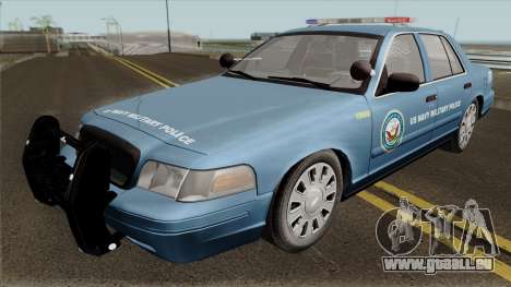 Ford Crown Victoria US Navy Military Police pour GTA San Andreas