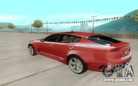 Kia Stinger GT pour GTA San Andreas