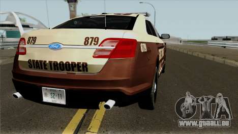 Ford Taurus 2013 Bone County Police für GTA San Andreas