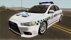 Mitsubishi Lancer Evolution X Malaysia Police pour GTA San Andreas