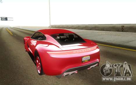 Porsche Mission E Hybrid Concept für GTA San Andreas