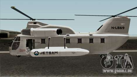Cargobob Jetsam GTA V für GTA San Andreas