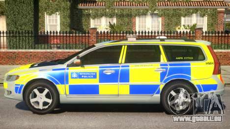 Volvo V70 ANPR Interceptor pour GTA 4