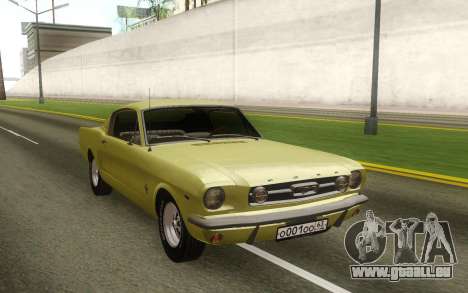 Ford Mustang 1966 Stock pour GTA San Andreas
