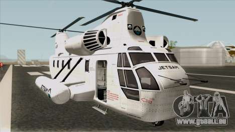 Cargobob Jetsam GTA V für GTA San Andreas