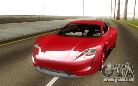 Porsche Mission E Hybrid Concept für GTA San Andreas