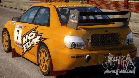 Subaru Impreza WRX V1.5 pour GTA 4