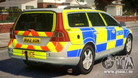 Volvo V70 ANPR Interceptor pour GTA 4