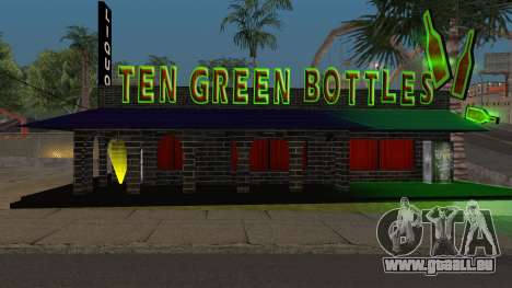 New Ten Green Bottles and Bar Interior pour GTA San Andreas