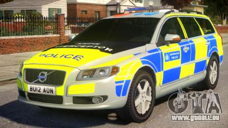 Volvo V70 ANPR Interceptor pour GTA 4