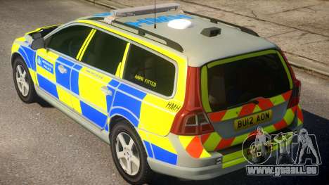 Volvo V70 ANPR Interceptor pour GTA 4