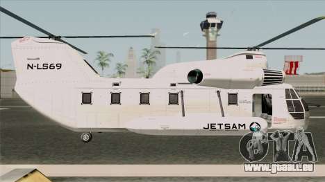 Cargobob Jetsam GTA V pour GTA San Andreas