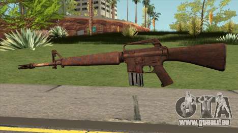 M16 Skullpiercer from Call Of Duty Z pour GTA San Andreas