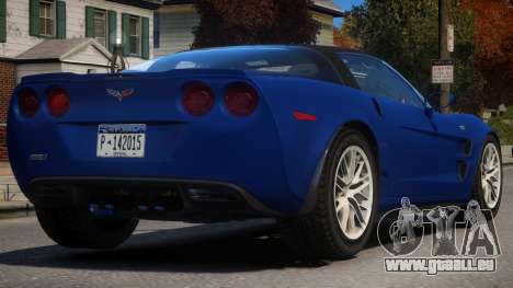 ZR1 Chevrolet Corvette pour GTA 4