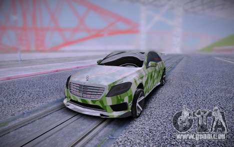 Mercedes-Benz S63 AMG Tuning für GTA San Andreas
