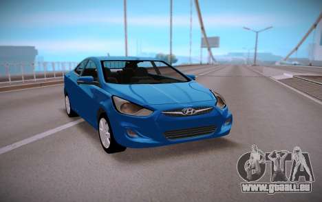 Hyundai Solaris für GTA San Andreas