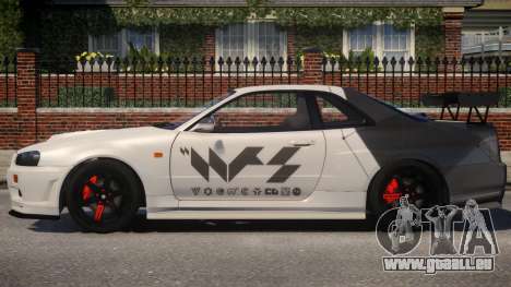 Nissan Skyline GT-R R34 PJ1 für GTA 4