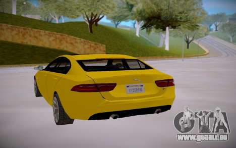 Jaguar XE-S 2015 SA Styled Low Poly für GTA San Andreas