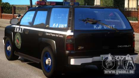 Chevrolet Tahoe Z71 Police (SWAT) pour GTA 4