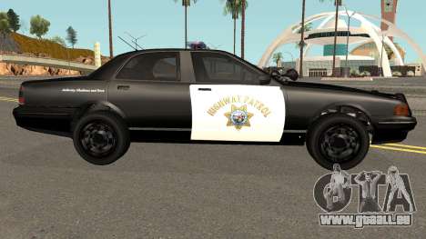 Vapid Stainer SAHP Police GTA V für GTA San Andreas