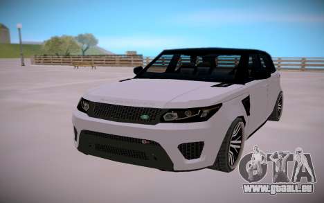 Land Rover Range Rover SVR SA StyledLow Poly pour GTA San Andreas
